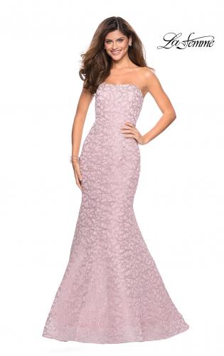 Strapless Formal Dress